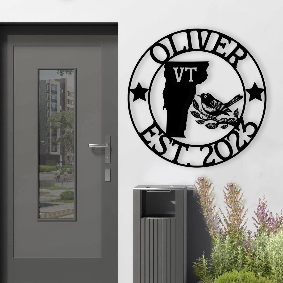 Vermont Custom Metal Sign