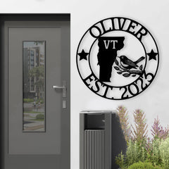 Vermont Custom Metal Sign