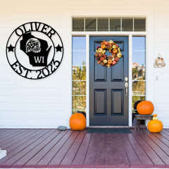 Wisconsin Custom Metal Sign