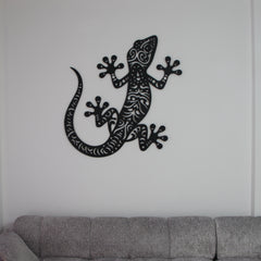 Gecko Metal Wall Art