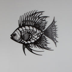 Majestic Fish Metal Wall Art