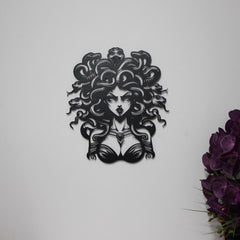 Metal Medusa Wall Art