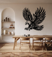 Majestic Eagle Metal Wall Art