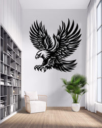 Majestic Eagle Metal Wall Art