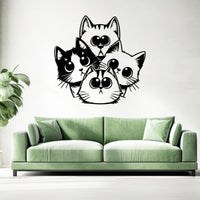 Super Cute Cats Wall Decor