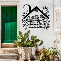 Metal House Number Signs