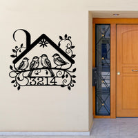 Metal House Number Signs
