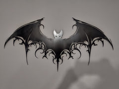 Majestic Bat Metal Wall Art
