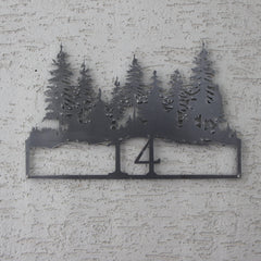 Magnificent Forest Custom Metal Sign