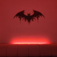 Majestic Bat Metal Wall Art