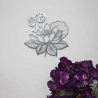 Large Lotus Flower Wall Art