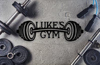 Custom Gym Wall Art