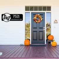 Butterfly Custom House Number Signs