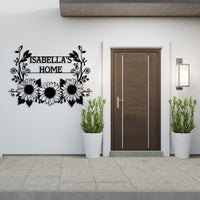 Sunflowers Custom Garden Sign