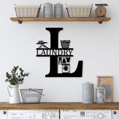 Unique Laundry Room Metal Sign