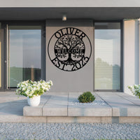 Welcome Custom Metal Sign