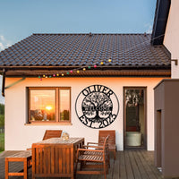 Welcome Custom Metal Sign
