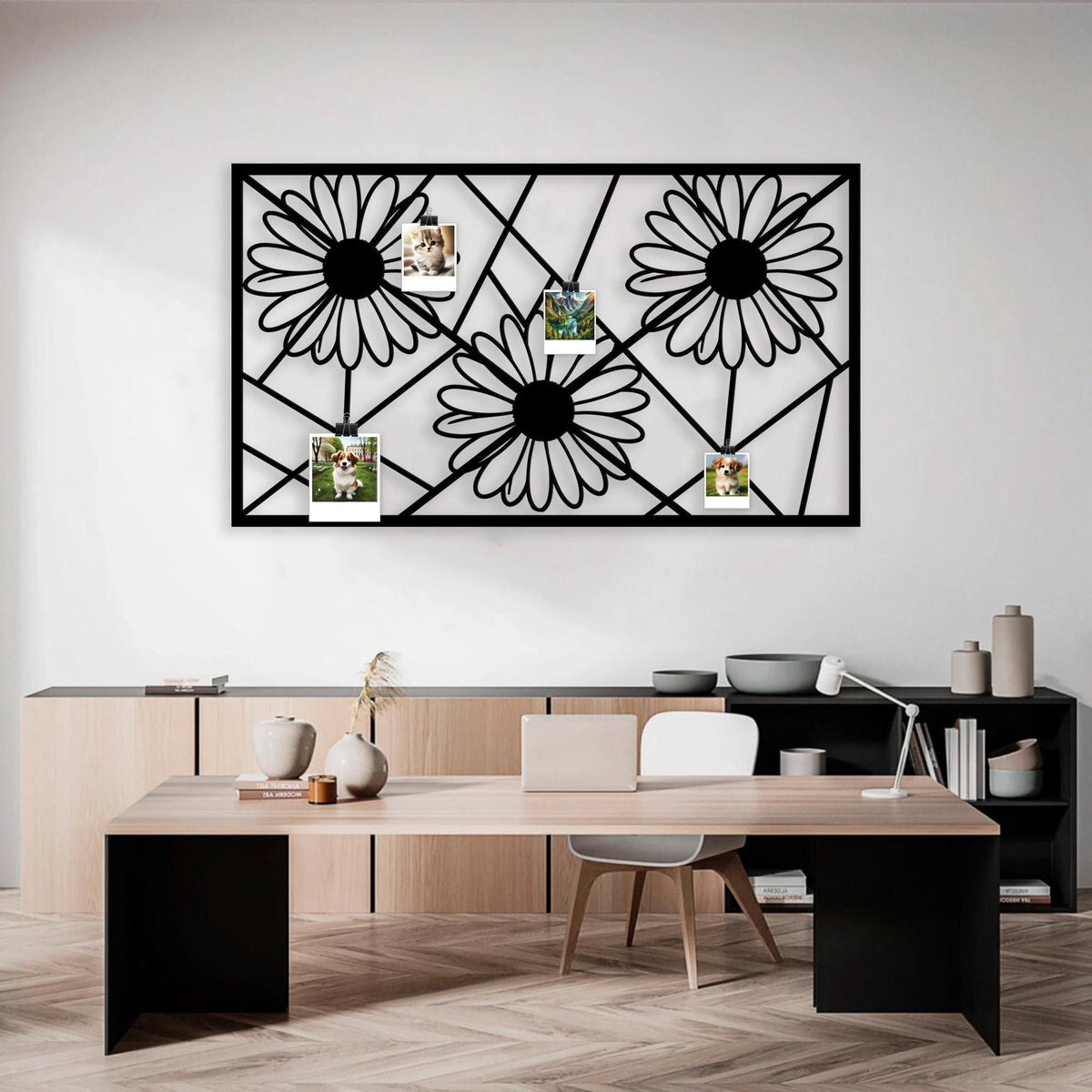Daisy Metal Photo Grid