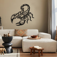 Metal Scorpion Wall Art