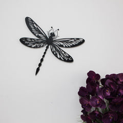 Metal Dragonfly Wall Decor