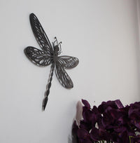 Metal Dragonfly Wall Decor