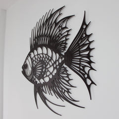 Majestic Fish Metal Wall Art