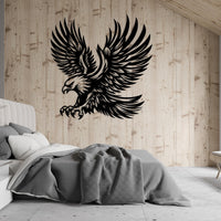 Majestic Eagle Metal Wall Art