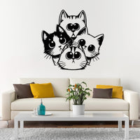 Super Cute Cats Wall Decor