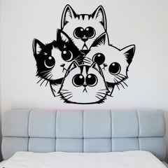 Super Cute Cats Wall Decor