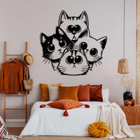 Super Cute Cats Wall Decor