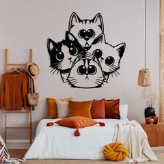 Super Cute Cats Wall Decor