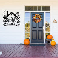 Metal House Number Signs