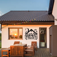Metal House Number Signs