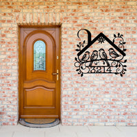 Metal House Number Signs