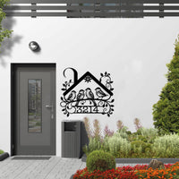 Metal House Number Signs
