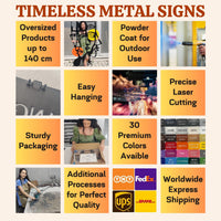 Louisiana Custom Metal Sign