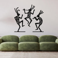 Funny Kokopelli Metal Wall Art