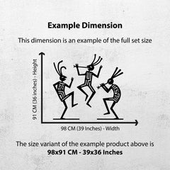 Funny Kokopelli Metal Wall Art