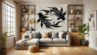 Feng Shui Metal Wall Art