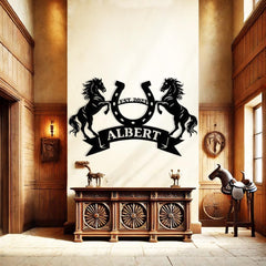 Custom Horse Ranch Sign