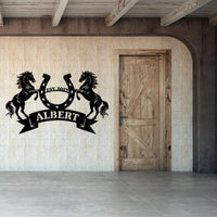 Custom Horse Ranch Sign