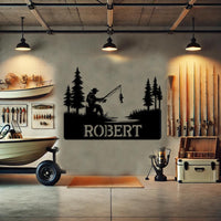 Custom Fishing Sign