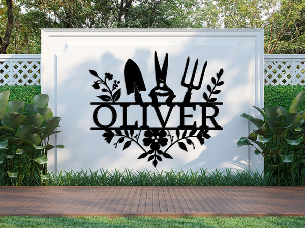 Custom Garden Sign