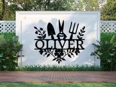 Custom Garden Sign