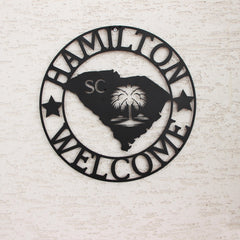 South Carolina Custom Metal Sign