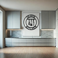 Custom Kitchen Metal Sign