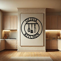 Custom Kitchen Metal Sign
