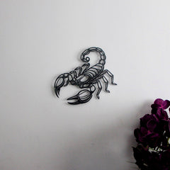 Metal Scorpion Wall Art
