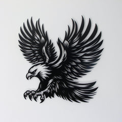 Majestic Eagle Metal Wall Art