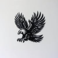 Majestic Eagle Metal Wall Art